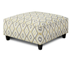 Doozie Dijon 38&quot; Square Cocktail Ottoman