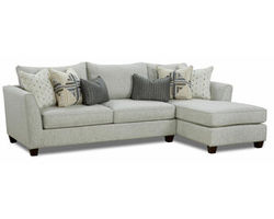 Palm Beach 114&quot; Chaise Sofa Sectional (includes pillows) - performance fabric