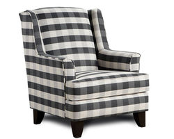 Brock Charcoal Accent Chair 260-C (performance fabric)