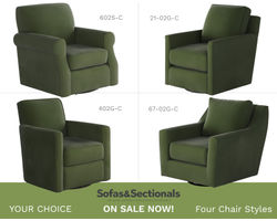 Bella Forest Swivel and Swivel Glider Chairs (four styles available) 