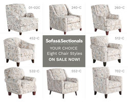 Fetty Citrus Accent Chairs (eight styles available)