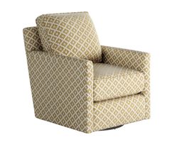 Owen Straw Swivel Glider 21-02G-C (Performance fabric)