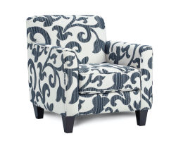 Sonata Navy Accent Chair 25-02 (Performance fabric)