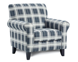 Stanza Navy Accent Chair - 512 (Performance fabric)