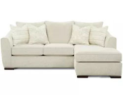 Vibrant Vision Oatmeal 95.5&quot; Chaise Sofa - 9778