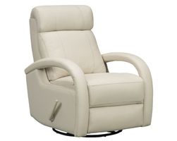 Harlee Swivel Glider Recliner (Cream) In stock