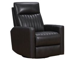 Munro Swivel Glider Recliner w/Power Recline & Power Head Rest (Gray) In stock