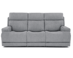 Ashbee 89" Zero Gravity Sofa w/Power Recline, Power Head Rests & 3" Footrest Extension (Dolphin) In stock