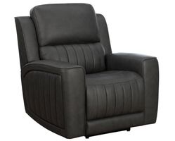 Pierce Zero Gravity Power Recliner w/Power Head Rest & Power Lumbar (Gray) In stock
