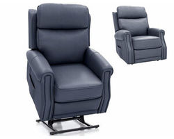 Lance Power Lift Recliner w/Power Head Rest, Power Lumbar &amp; Heat (Ocean) 350 lbs. (In stock)