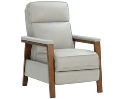 Ashland Push Thru The Arms Leather Recliner (Chromium) In stock