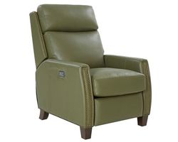 Anaheim Big &amp; Tall Power Recliner w/Power Head Rest &amp; Power Lumbar (Chive) In stock