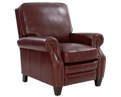 Briarwood Leather Recliner (Cabernet) In stock