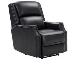 Conrad Big &amp; Tall Power Recliner w/Power Head Rest &amp; Power Lumbar (Dark Blue) In stock