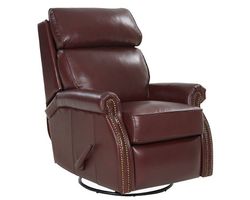 Crews Swivel Glider Recliner (Cabernet) In stock