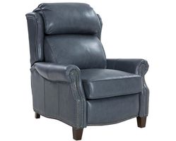 Meade Leather Recliner (Flint) In stock