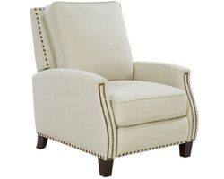 Melrose Fabric Recliner (Cream) In stock