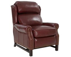 Thornfield Leather Recliner (Cabernet) In stock