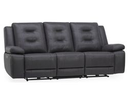 Caldwell 89" Power Reclining Sofa Charcoal (In stock - Fast Shipping)