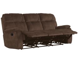 Cooper Brown 83" Triple (3) Reclining Sofa (In stock - Fast shipping)