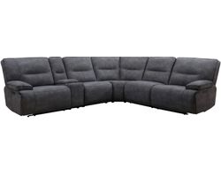 Gladiator Zero Gravity Power Headrest Power Reclining Sectional Cobalt (In stock - Fast shipping)