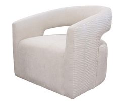 Orbit Open Back Accent Chair (Natural) In stock - Fast shipping