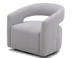 Orbit Open Back Accent Chair (Dove) In stock - Fast shipping