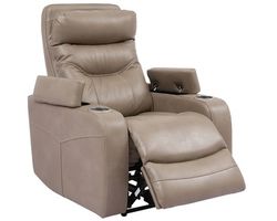 Origin Swivel Glider Home Theater Recliner Linen (Leather like fabric) In stock - Fast shipping