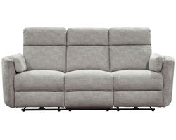 Radius 88" Power Gliding Reclining Sofa Mineral (In stock - Fast shipping)