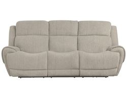 Spencer 91&quot; Power Headrest Power Reclining Sofa Pebble (In stock - Fast shipping)