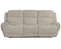Spencer 91" Power Headrest Power Reclining Sofa Pebble (In stock - Fast shipping)