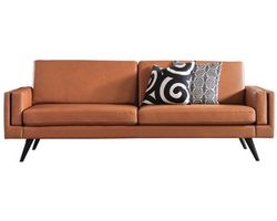 Nordic 80&quot; Leather Sofa (+20 leathers)