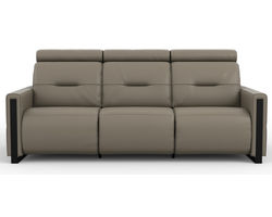 Monte Carlo 87" Power Headrest Power Reclining Sofa Cement (In stock - Fast shipping)