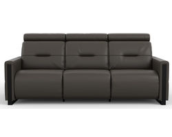 Monte Carlo 87" Power Headrest Power Reclining Sofa Graphite (In stock - Fast shipping)