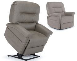 Cerez Triple Motor Power Headrest Power Lift Recliner RATED 500 LBS.  (+100 fabrics) 