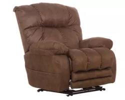 Dawkings Big Man Power Lay Flat Recliner w/Oversized X-tra Comfort Footrest (RATED 400 LBS.) 2 colors