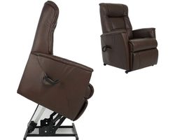 Memphis Power Lift Reclining Chair Mocha (2 sizes) In stock - Fast shipping