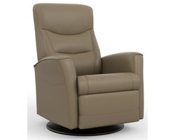 Oslo Swivel Glider Recliner Stone (In stock - Fast shipping)