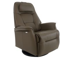 Stockholm Swivel Glider Power Recliner Safari (In stock - Fast shipping)