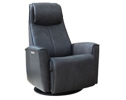 Urban Power Swivel Glider Recliner Storm (In stock - Fast shipping)