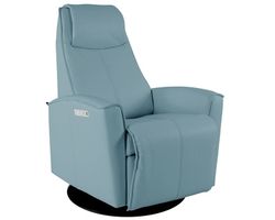 Urban Power Swivel Glider Recliner Ice (In stock - Fast shipping)