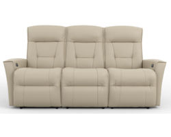 Harstad Power Dual Reclining Wallsaver Sofa Fog (In stock - Fast shipping)