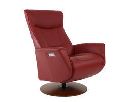 Oskar Cordless Dual Power Recliner Tabasco (2 Sizes) In stock - Fast shipping