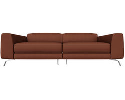 Pensiero B795 Stationary Sofa (83&quot; or 93&quot;) (+45 fabrics)