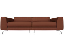 Pensiero B795 Stationary Sofa (83" or 93") (+45 fabrics)