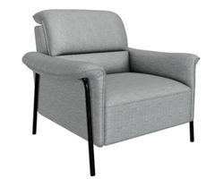 Amabile C110 Armchair w/ Metal Base (+40 fabrics)