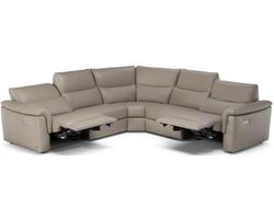 Amorevole C176 Triple Power Reclining Sectional (+50 leathers)