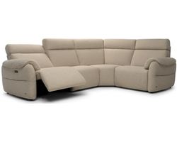 Houston C280 Zero Gravity Power Headrest Power Reclining Sectional (+40 fabrics)