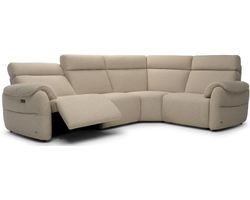Houston C280 Zero Gravity Power Headrest Power Reclining Sectional (+40 fabrics)