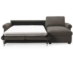 Madison 77662 Roll Arm Sleeper Sectional (+60 fabrics)